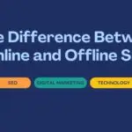 Online and offline seo