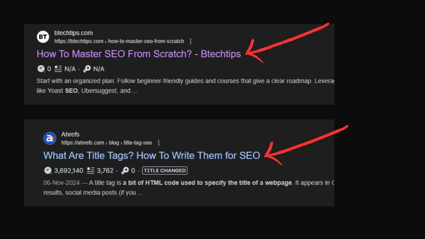 What is Title tag optimization