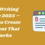 SEO Writing Guide 2025