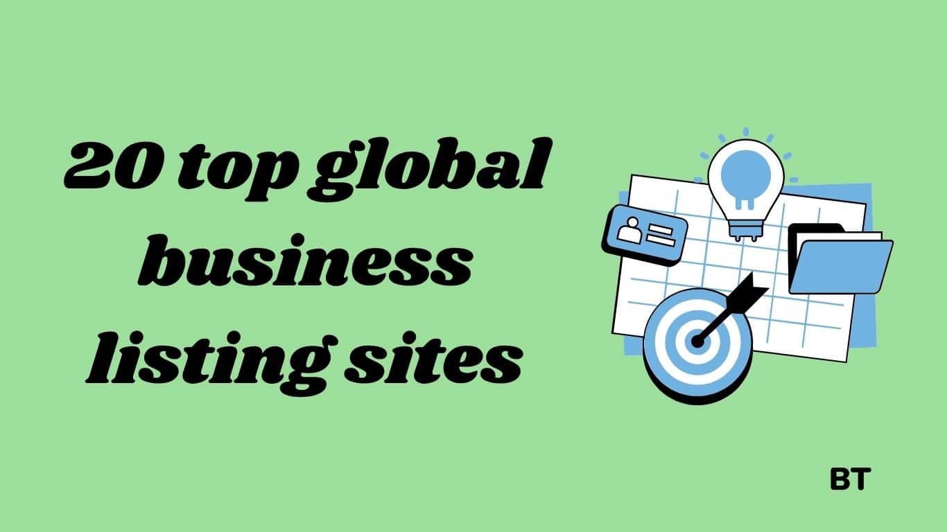 20 top global business listing sites