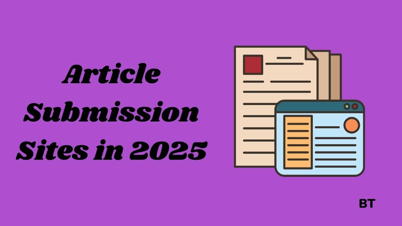 Article Submission Sites in 2025