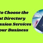 Directory Submission Services
