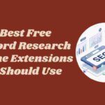 Keyword Research Chrome Extensions
